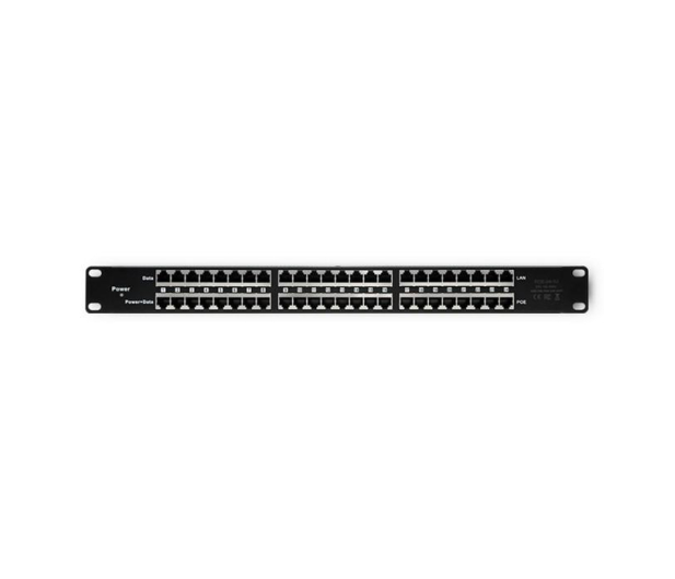 Qoltec "Patch panel RACK  48V  24 porty  Passive PoE Injector  " - 1329991 - zdjęcie